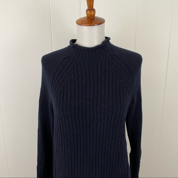 J. Crew Mock Neck Long Sleeve Tunic Sweater - Picture 3 of 8